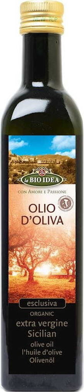 Huile d'olive extra vierge BIO 500ml - LA BIO IDEA